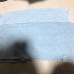 クロス2枚　水色