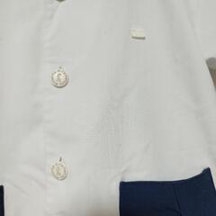 110cm　ジャクエツ　ロベルタ　上着　夏服　幼稚園　保育園　制服の画像