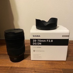 SONY ソニー α7III [ILCE-7M3] SIGMA 28-70mm F2.8 DG DN　Lマウント　の画像