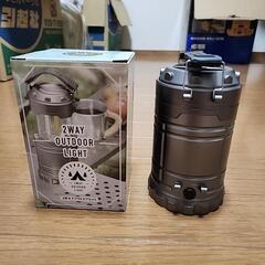 未使用品　2Wayアウトドアライト