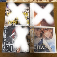 レーザーディスク　2枚セット　LD タイタニック　BOOWY 