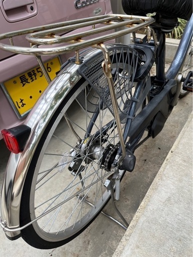 パナソニック電動アシスト自転車 (バッタ) 朝陽の電動アシスト自転車の 