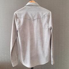 インプローブス コーデュロイ シャツ グレーの画像