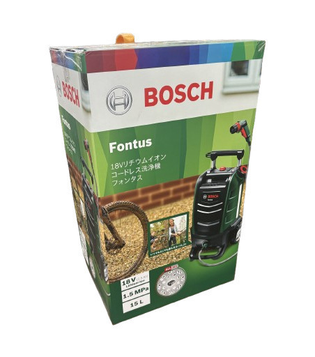 bosch 高圧洗浄機　Fontus (箱開封のみ未使用)