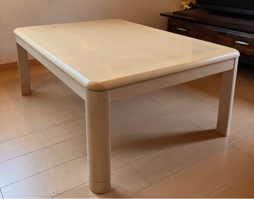 家具 テーブル こたつ　こたつ布団付き⭐️