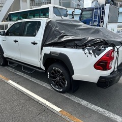 TOYOTA ハイラックス GUN125 専用荷台シート トノカバー
の画像