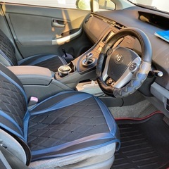 プリウス【状態は日本一周できます】ZVW30 ブラック　123707km バックモニター有り　ETC有り　車検長め　スタッドレス付き　ヘッドライト付きの画像