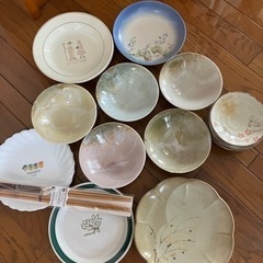 食器色々　使用済み