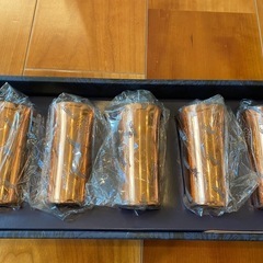 kansai    カンサイ　ひとくちビール　5個セット　純銅製の画像