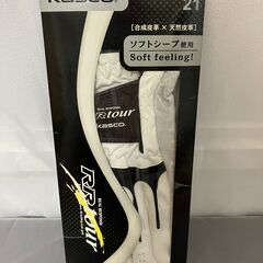 【中古雑貨】ゴルフグローブ　サイズ２１