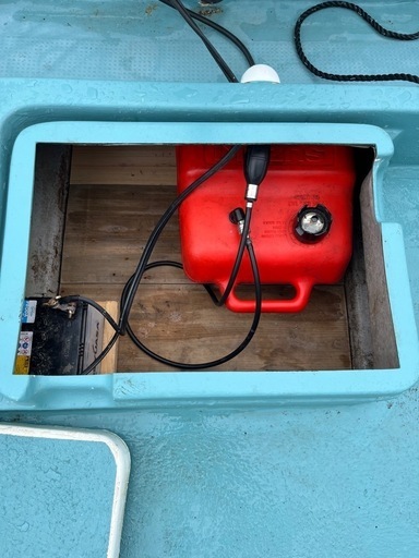 ヤマハ和船　船外機　中古艇