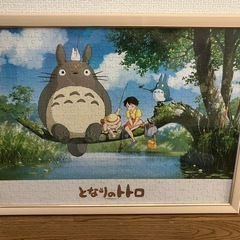 トトロパズル（完成品・額縁付き）