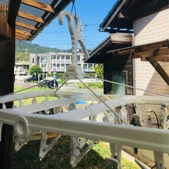 洗濯物干しの画像