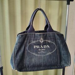 PRADA　デニム生地バック