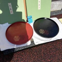 漆器の御盆の画像