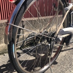 【京都】三条京阪付近　Panasonic パナソニック　ママチャリタイプ　26インチ　電動自転車