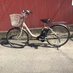 【京都】三条京阪付近　Panasonic パナソニック　ママチャリタイプ　26インチ　電動自転車