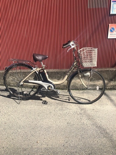 【京都】三条京阪付近　Panasonic パナソニック　ママチャリタイプ　26インチ　電動自転車