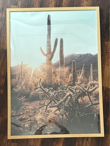 インテリアポスター（額付）