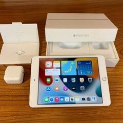 ①　ipad mini 4 16GB wi-fi+cellula...