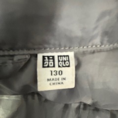 【最終価格】ユニクロ ダウンベスト 130cmの画像