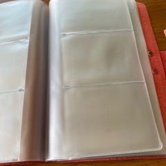 未使用品　通帳、診察券お薬手帳入れの画像