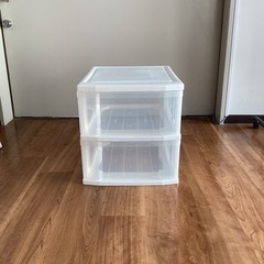 プラ衣装ケース【町田市再生家具】　1013A