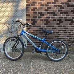 20インチ子供用自転車　６段変速