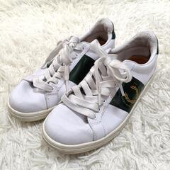 フレッドペリー FRED PERRY スニーカー レザー ローレ...
