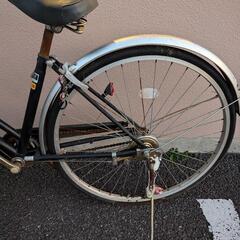 【受渡確定済】要メンテナンス自転車の画像