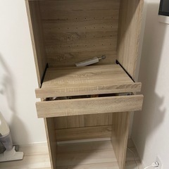 木製レンジ台の画像