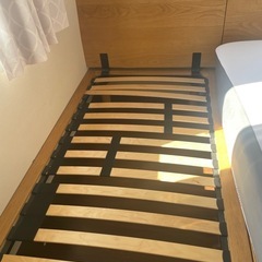 無印良品　ベッドフレームの画像