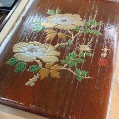 1013-139 文箱 秀峰 書道道具箱 の画像