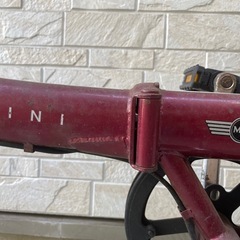 【パンク・ボロボロ】折り畳み自転車の画像