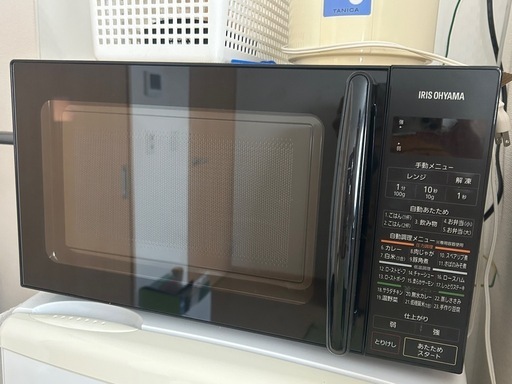 【受け渡し決定】2022年製アイリスオーヤマ電子レンジ