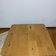 ③ローテーブル80✖️80 10/20(日)取りに来れる方　の画像