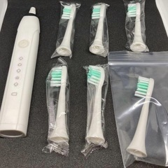 ⭐️新品⭐️LUYIHUAYAN電動歯ブラシ 音波歯ブラシ ソニック 替えブラシ 5本の画像