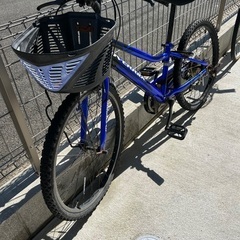 男の子小学生　24インチ自転車の画像