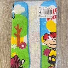 SNOOPY スヌーピー　プチタオル　タオルハンカチ　ハンカチ　新品の画像