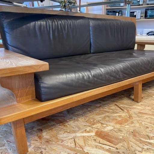 レザーソファ ソファ ベンチ 2人掛け 2P 家具