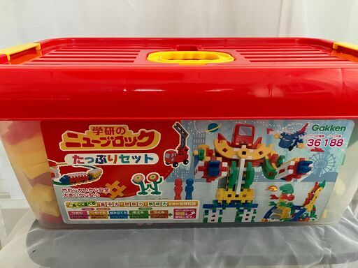 【中古玩具】学研ブロック　おまけ付き