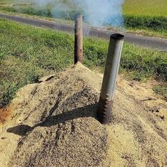 【決定】令和6年　自家製籾殻くん炭の画像