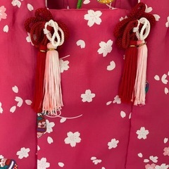 七五三　被布着　三歳　100センチの画像