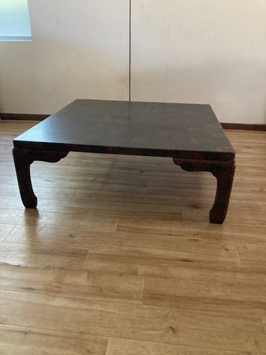 津軽塗　テーブル