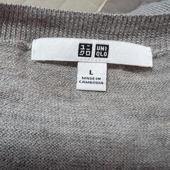 UNIQLO　ウールセーターL　①の画像