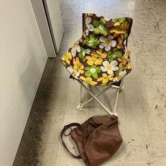 ロ2410-329 アウトドアチェア 子供用サイズ 中古