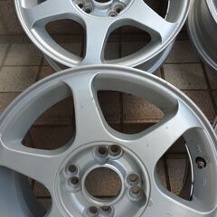 アルミ　１４ x ６ＪＪ　４穴　＋３８　PCD 100 と114.3 対応の画像