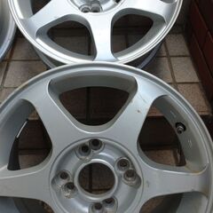 アルミ　１４ x ６ＪＪ　４穴　＋３８　PCD 100 と114.3 対応の画像