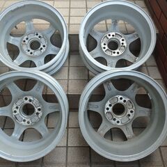 アルミ　１４ x ６ＪＪ　４穴　＋３８　PCD 100 と114.3 対応の画像