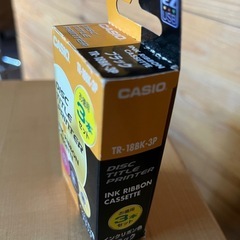 CASIO Disk title printer インクリボンカセットの画像